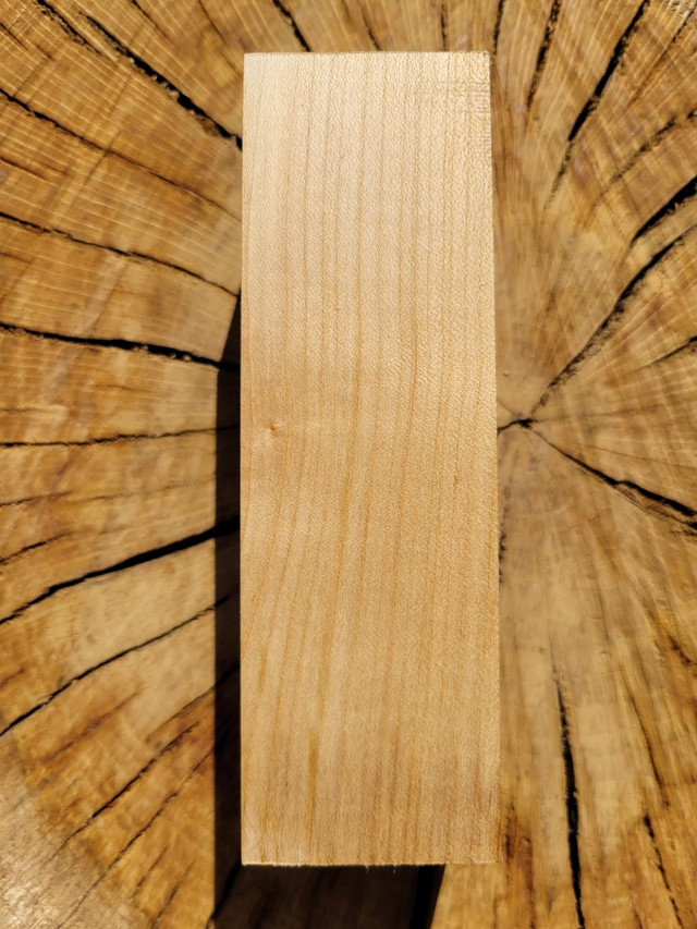 Plaquettes de manche en bois d'érable